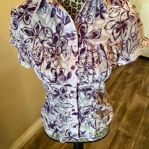 Ladies Floral Printed Blouse